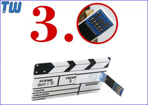 Quality Credit Card Printing 16GB Pendrive USB 3.0 Interface Fast Data Speed for sale
