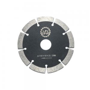 China Technology Cold Pressing Sintered 5 125mm Diamond Circular Segmented Disc for Dry/Wet on sale