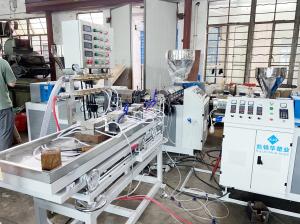 China PVC Price Label Ticket Holder Plastic Profile Extrusion Line Machine wholesale