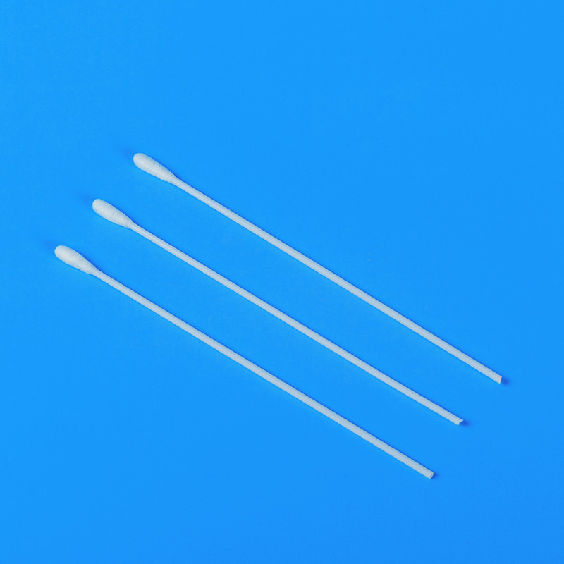 Polyester Fiber Rayon Tipped Swab 15cm Detection Virus Sampling Swab