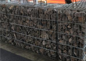 China Welded Galvanized Decorative Gabion Mesh Box for Landscape / Floor Protection on sale