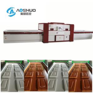 China Membrance Laminating Wood Door Press Machine Woodworking Double Table wholesale