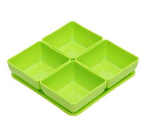 China Colorful ABS Injection Molded Plastic Trays For Household Plastic Serving Trays on sale