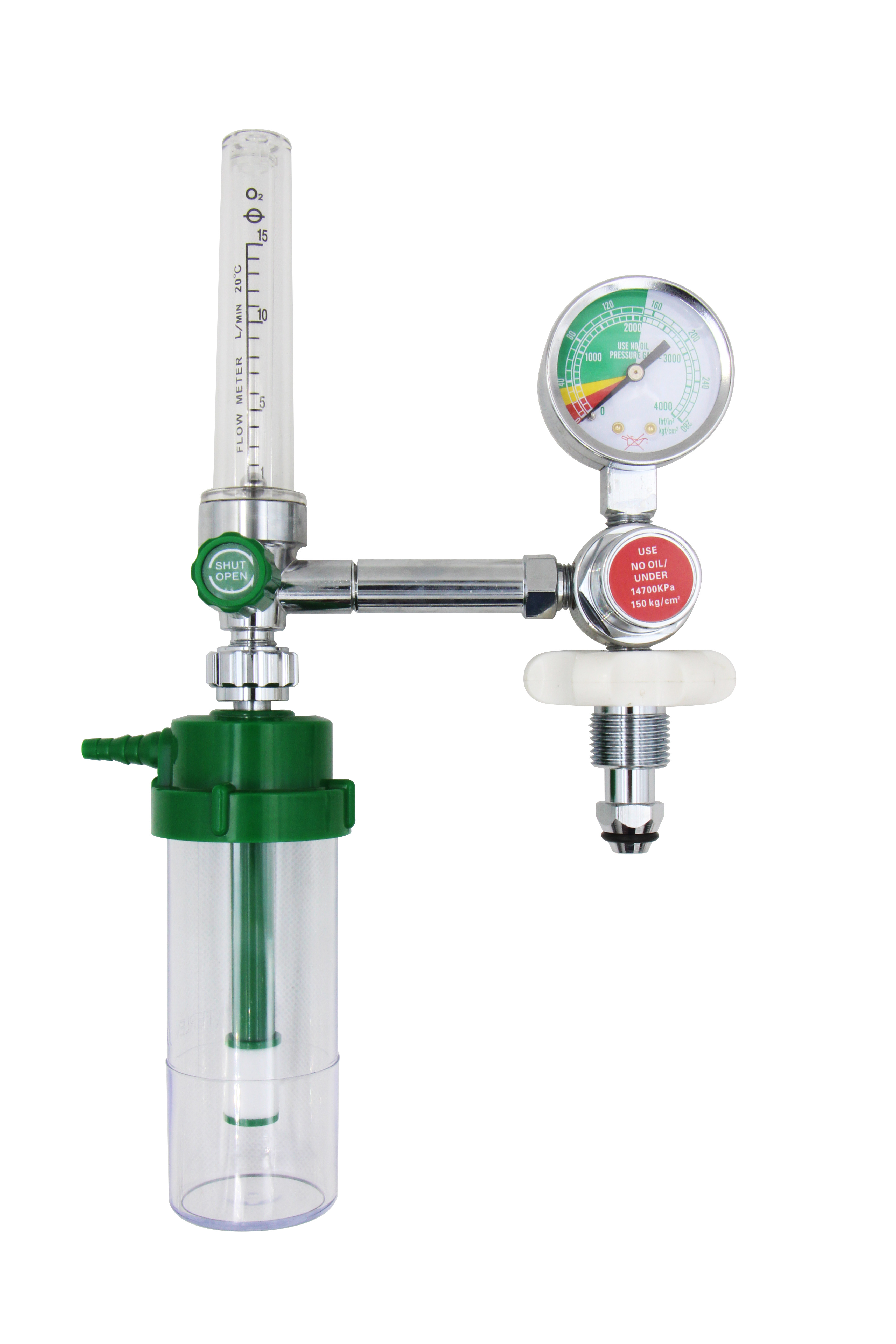Diaphragm Portable Oxygen Regulator Piston Flowmeter Medical Oxygen Inhaler