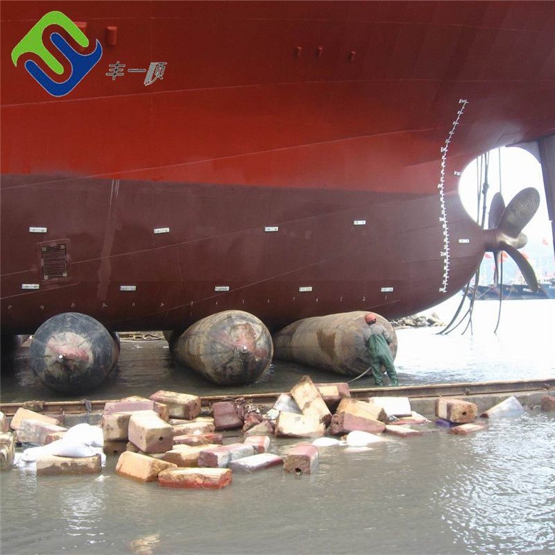 Efficient Pallet Handling Marine Rubber Airbag With Landing Package And High