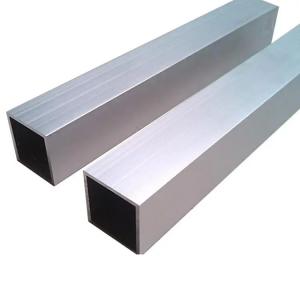 China 7075 Aluminum Alloy Square Tubes 5052 6061 3x3 Inch SCH80 Aluminum Seamless Pipe wholesale