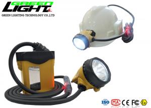 China 25000lux 3W 10.4Ah Rechargeable LED Mining Headlamp wholesale