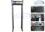 Door Metal Detector Walk Through Gates For Foreign Objects , Airport Security