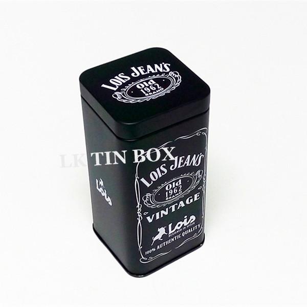 Quality 67mm Metal Spice Tins Square Storage Boxes Airtighted Inner Lid Metal Tin Box for sale