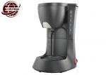 Black 600W 0.6L Electric Drip Coffee Maker Machine Removable Filter Easy To