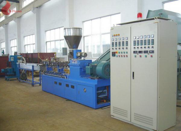 Quality PET waste plastic recycling machine Co - rotation Parallel Twin screw for sale