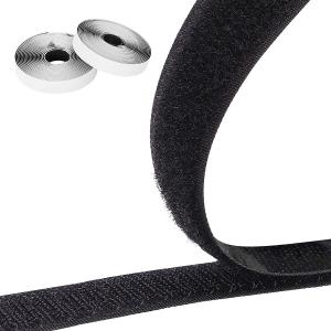 China Heavy Duty 25M Self Adhesive Hook And Loop Tape Fastener Strip With Strong Glue on sale