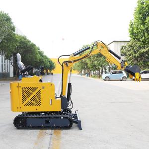 China Diesel Mini Digger Agricultural Micro Clamshell Shovel Escavator 1.8 Ton Household Crawler 1ton Mini Excavator on sale