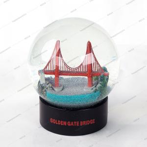 Tourist Gifts 100mm Golden Gate Bridge Snow Globe