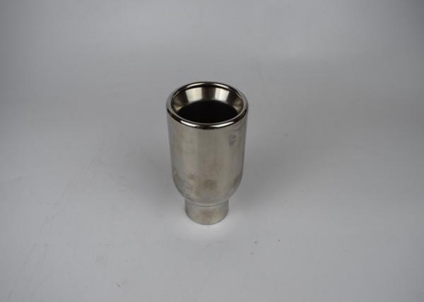 Stainless Steel Auto 51mm Inlet SS201 Exhaust Pipe Tips