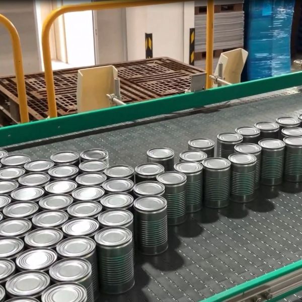 Quality High Speed Palletized Can Unloader Can Handling System for sale