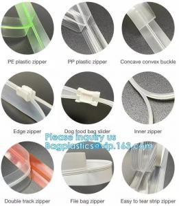 China EVA Zipper Slider, PVC Slider Zipper, TPU Zipper Seal, PP Seal Seal, Bag Accessories, Garment Accessories wholesale