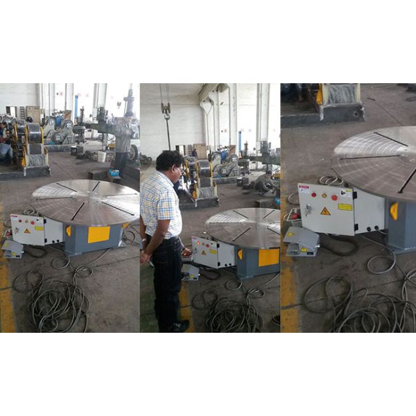 Motorized Horizontal Rotary Welding Positioner