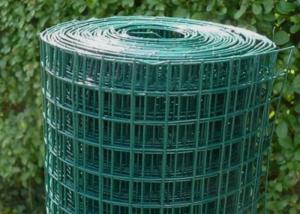 China Green Coated 0.35mm-6mm Wire Mesh Roll Welded Wire Mesh Fencing Rolls Anti Aging wholesale
