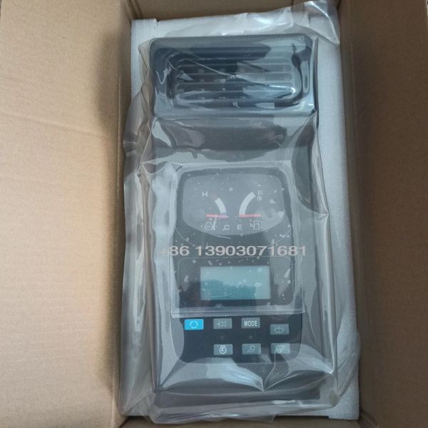 SK200-6 Excavator LCD Monitor Display Panel For Kobelco Excavator Gauge Panel