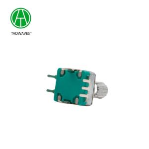 China Ec11 Pec11 Mini Rotary Encoder with Button Switch 20 Detents 20 Pulses Audio Digital Encoder Knob 11mm Voltage Output Signal wholesale