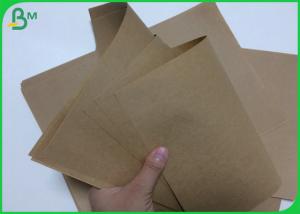 China A0 A1 70gsm 80gsm Brown Color Unbleached Softwood Pulp Kraft Paper For Shipping Bags wholesale