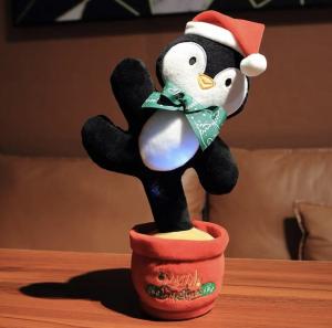 China EN71-1-2-3 Christmas Light Up Singing Animal Toys For Kids wholesale