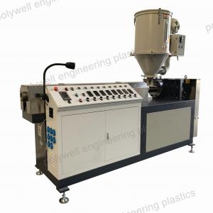 China Plastic Single Screw Extruding Machine 10cm / Min For PA66 Profiles Polyamide on sale