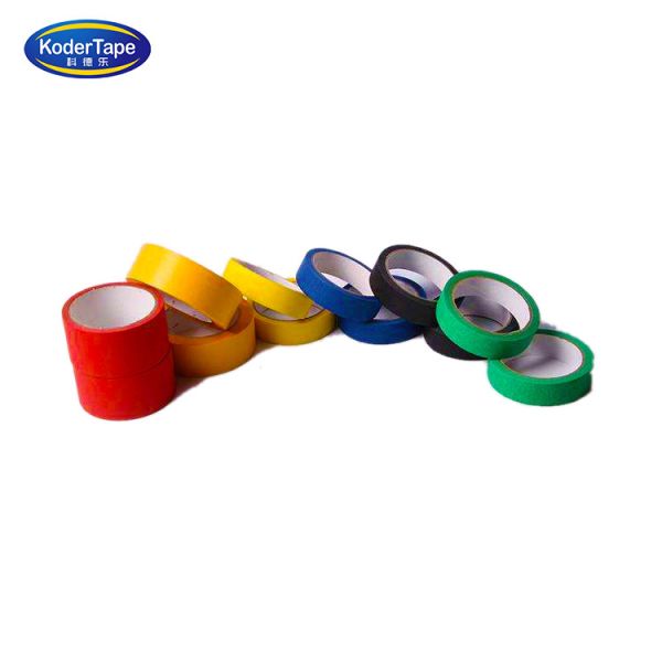 General Purpose Crepe Multi Colored Masking Tape Rainbow Colorful