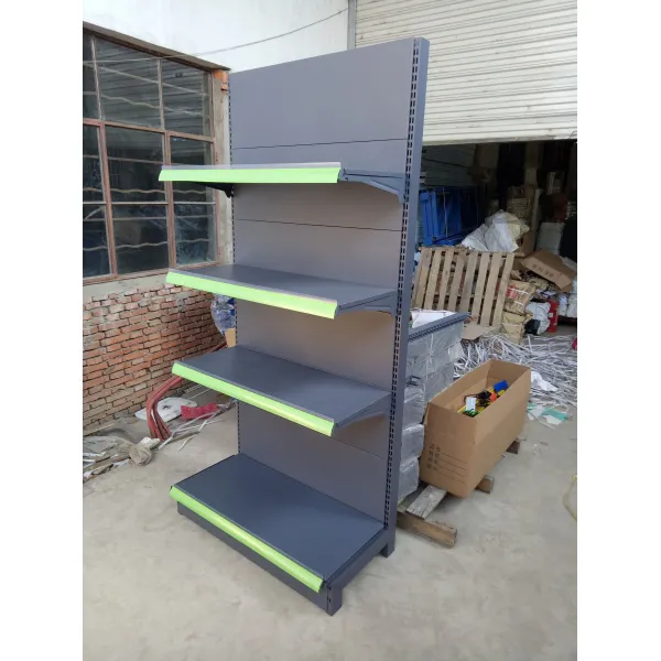 Factory Customized Size Thickness Color Super Market Racks