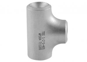 China 316l Stainless Steel Seamless Pipe Fittings Tee Elbow 48 Inch on sale