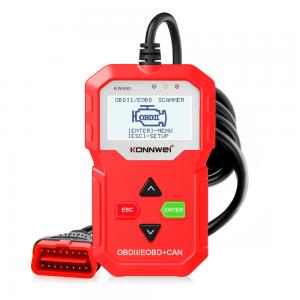 China KW590 OBD2/OBDII Diagnostic Car Scanner &Code reader for all cars KONNWEI wholesale