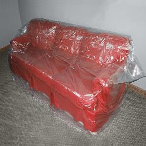 China American Hot Sale Clear Vinyl Sofa Cover Plastic Slipcover For Moving wholesale