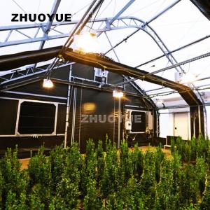 China 4m-7m Multi Span Light Deprivation Greenhouse With Blackout Curtain wholesale