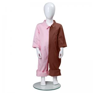 China Poplin Patchwork Clothes Unisex Kids Long Sleeve Cosy Zipper Design One Piece Suit wholesale
