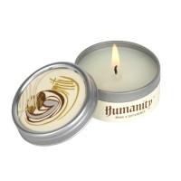 Silver Scented Tin Candles Customized Fragrance 100% Soy Wax Decoration