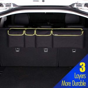 China Durable Car Trunk Grocery Organizer , Backseat Trunk Organizer With Lid For SUV Jeep wholesale