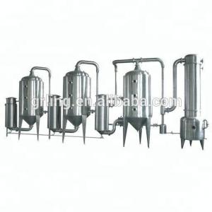 China 500l/H Stainless Steel Vacuum Single/Double /Triple Effect External Circulation Evaporator wholesale