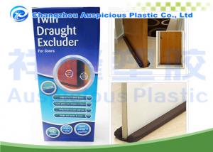 China Gray Twin Draft Blocker Extreme Double Sided Door Guard / Window Insulation Kits wholesale