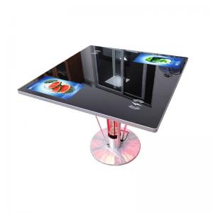 China 15.6in Capacitive Touch Screen Game Table 1366x768 With Wireless Phone Charger wholesale