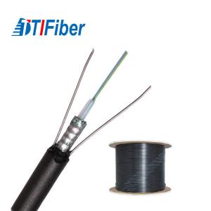 China GYXTW Outdoor 12 core single mode fiber optic cable OEM Black color wholesale