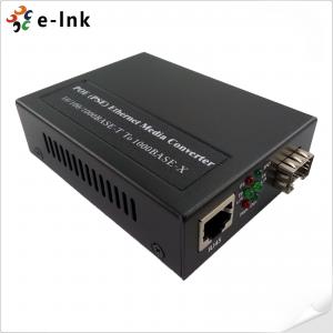 China IEEE 802.3af IEEE802.3at Ethernet Media Converter Fiber To Ethernet on sale