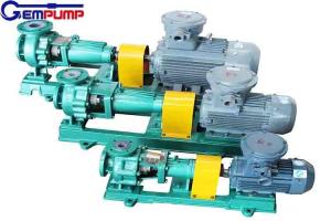 China IHF High Concentration Sulfuric Acid Transfer Pump PTFE Lined Pump wholesale