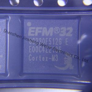 China EFM32GG230F512G-E-QFN64R MCU 32-bit ARM Cortex M3 RISC 512KB Flash 3.3V 64-Pin QFN EP T/R wholesale