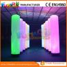 Christmas Party / Wedding Inflatable LED Lighting Pillar 1 Year Warranty for sale