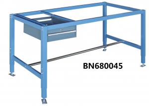 China Metal Industrial Work Benches Workbench Drawers 16 Inch With Lock And Pull Bar wholesale