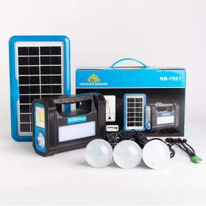 China Emergency Lighting Kit With Solar Energy Storage And Charging 6V 3.0A wholesale