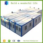 Steel frame modular homes prefab camp house flatpack office container