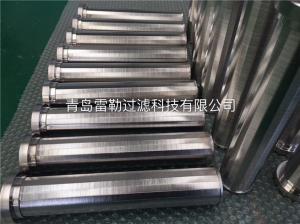China Customize Length Metal Welded Wedge Wire Screen For Liquid Filter Silver Color on sale
