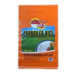 China Plastic Woven PP Sacks laminated 6 colors Printing For Rice on sale